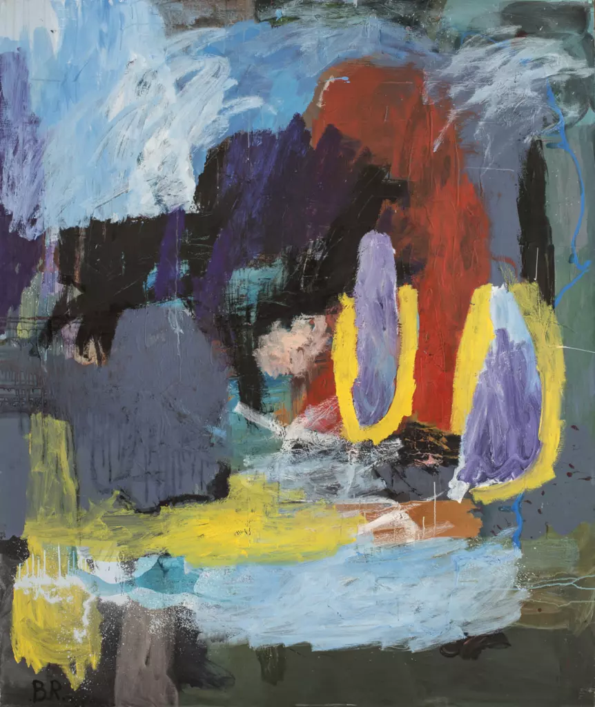 Landscape 215x180 acrylic on canvas 2013